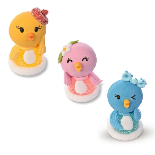 JELLY & SUGAR EASTER FIGURINES (3 DESIGNS) 30PCS