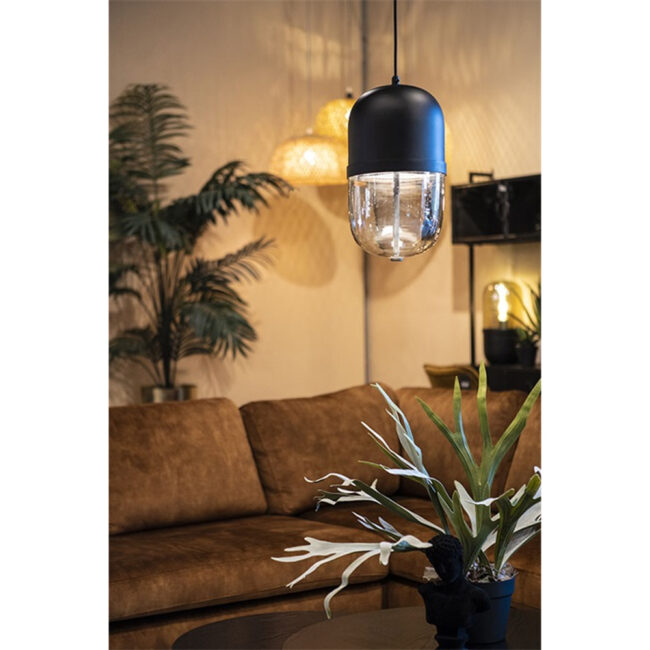 PENDANT LAMP MAVERICK BLACK 20X20X37CM - Image 4