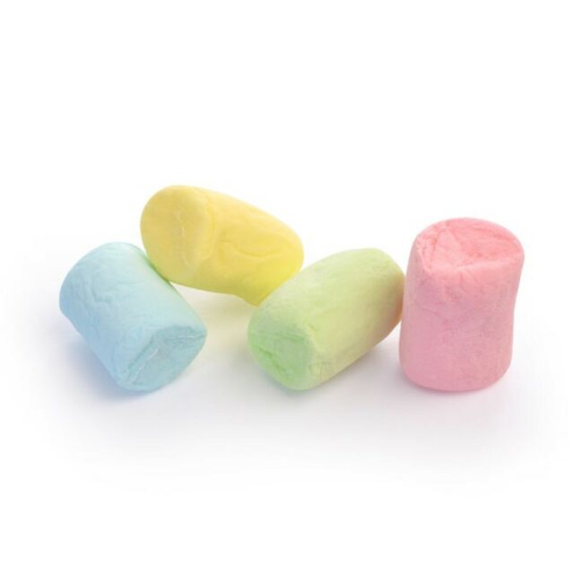 MINI CHALKS MARSHMALLOWS MIX ASSORTED COLOURS 500GR - Image 3