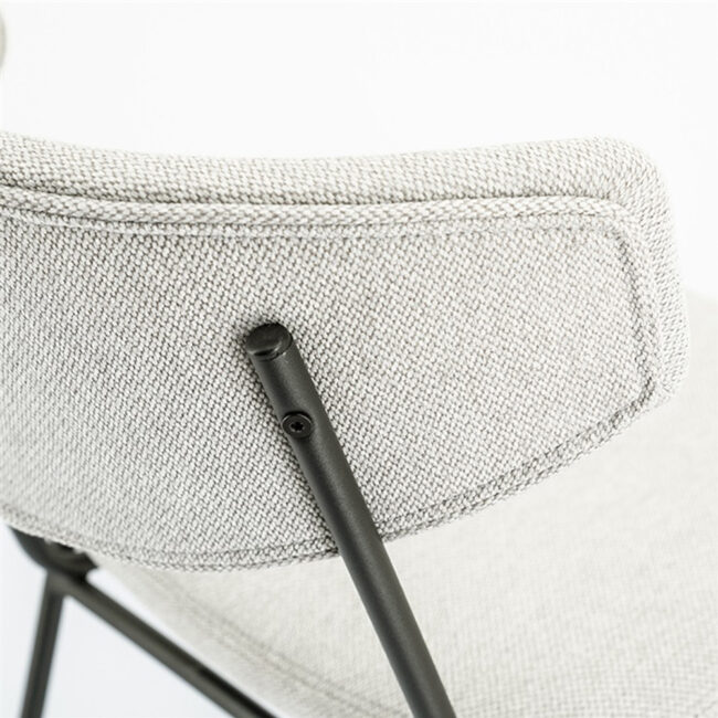 BAR CHAIR CROCKETT TAUPE 45X56,5X92CM - Image 3