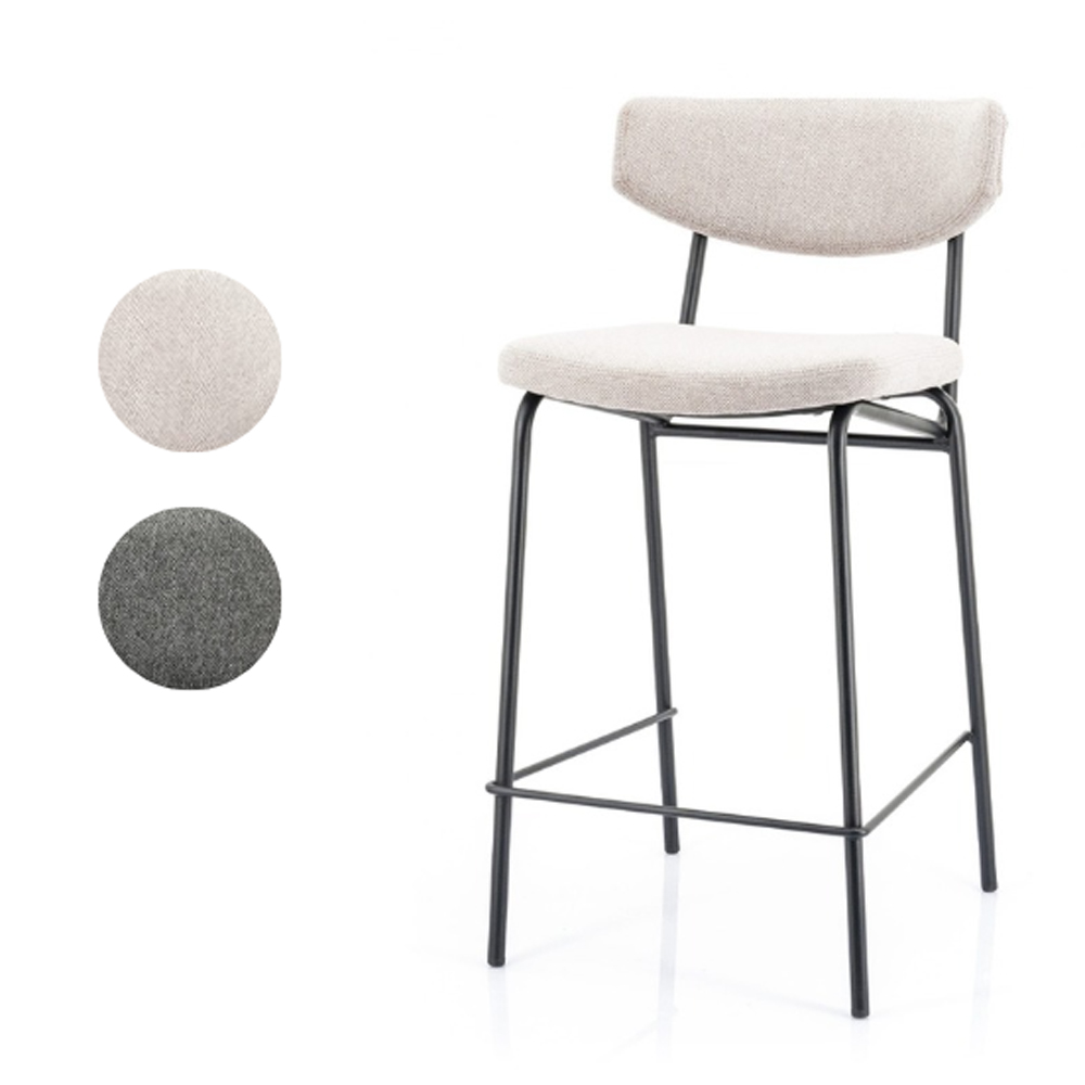 BAR CHAIR CROCKETT 45X56,5X92CM