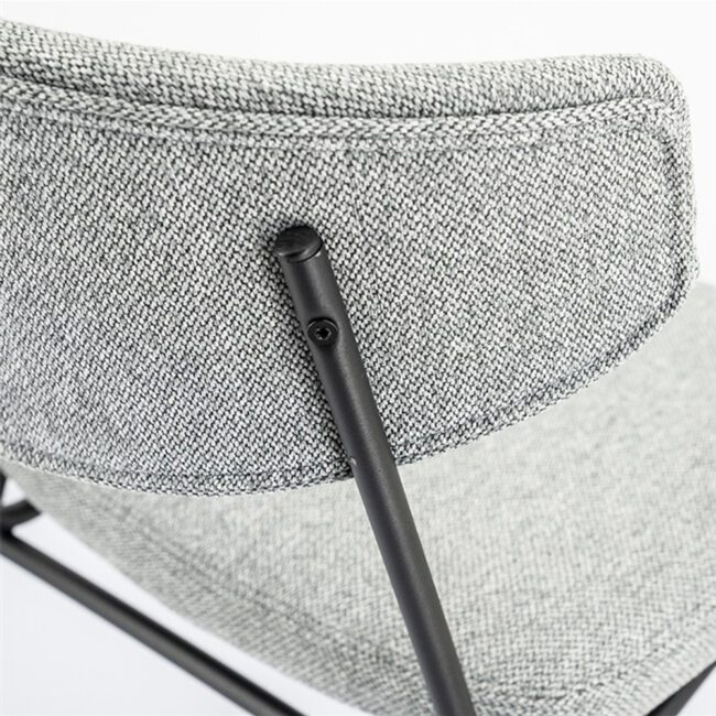 BAR CHAIR CROCKETT GREY 45X56,5X92CM - Image 3