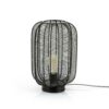 TABLE LAMP CARBO BLACK 24X38CM