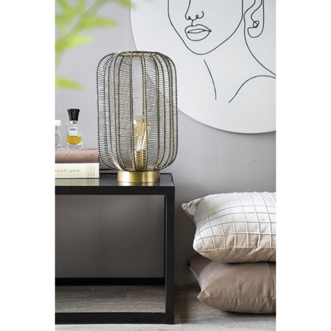 TABLE LAMP CARBO BRONZE 24X38CM - Image 4
