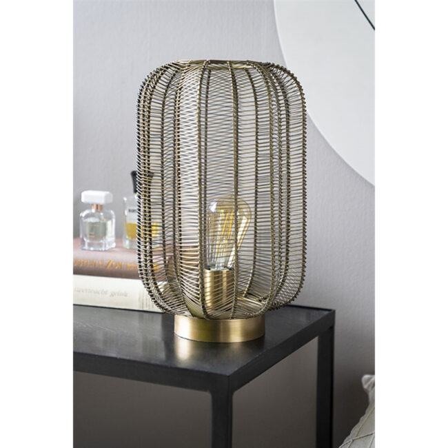 TABLE LAMP CARBO BRONZE 24X38CM - Image 3
