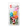 MINNIE MOUSE PLASTIC CAKE KIT 4PCS