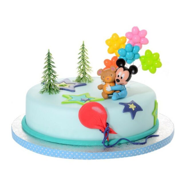 BABY MICKEY PLASTIC CAKE KIT 4 PCS - Image 2
