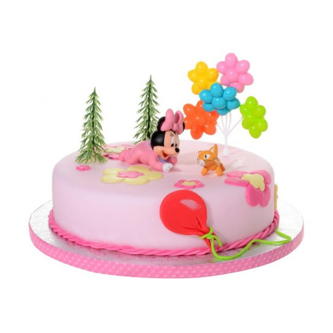 BABY MINNIE  PLASTIC CAKE KIT 5 PCS - Image 2