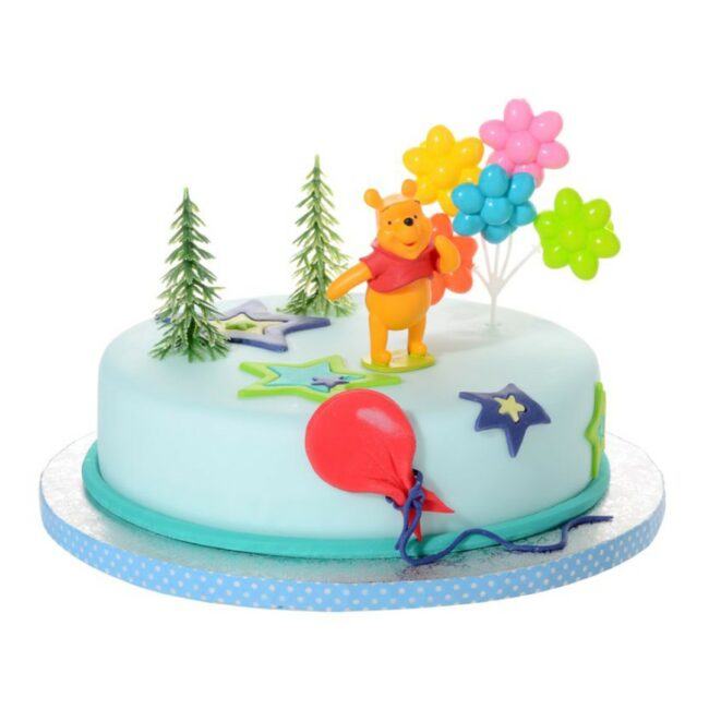 WINNIE THE POOTH PLASTIC CAKE KIT 4 PCS - 10X20,5X5CM - Image 4
