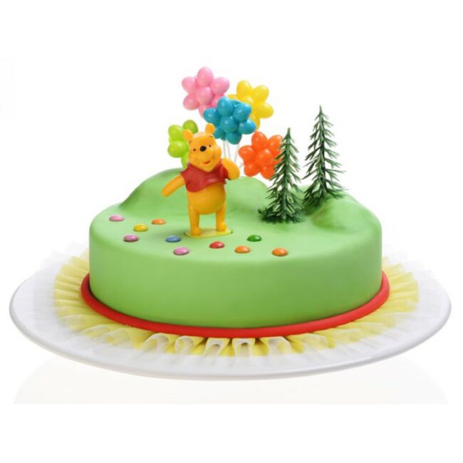WINNIE THE POOTH PLASTIC CAKE KIT 4 PCS - 10X20,5X5CM - Image 3