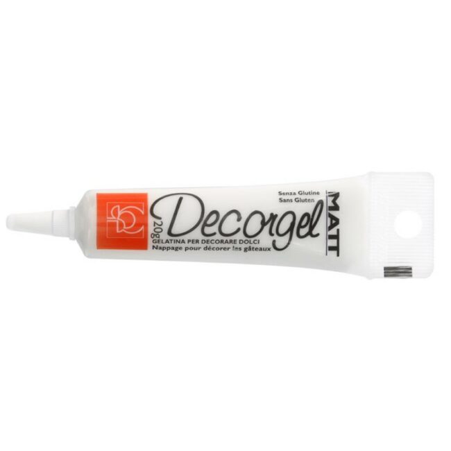 MATT WHITE PASTEL DECORGEL 20GR