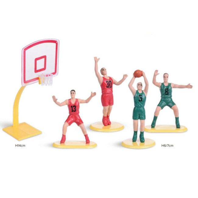 BASKETBALL PLASTIC SET OF 5