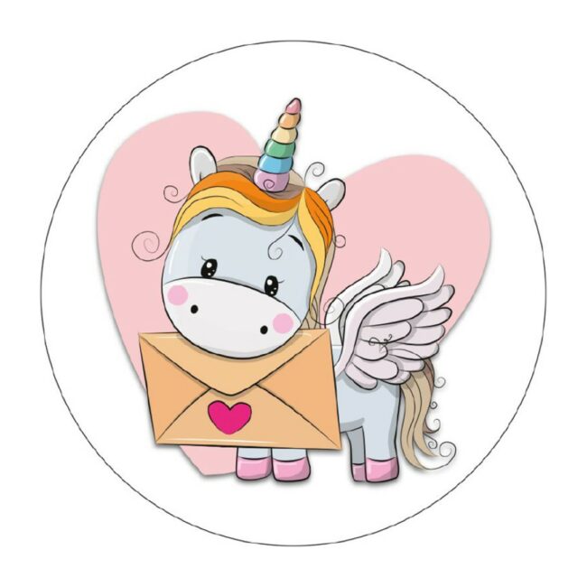 UNICORN WAFER DISCS ASSORTED - 12 PCS - 21 CM - Image 6