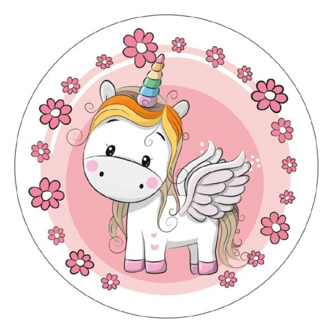UNICORN WAFER DISCS ASSORTED - 12 PCS - 21 CM - Image 4