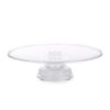 PLASTIC CAKE STAND D33,5XH20CM