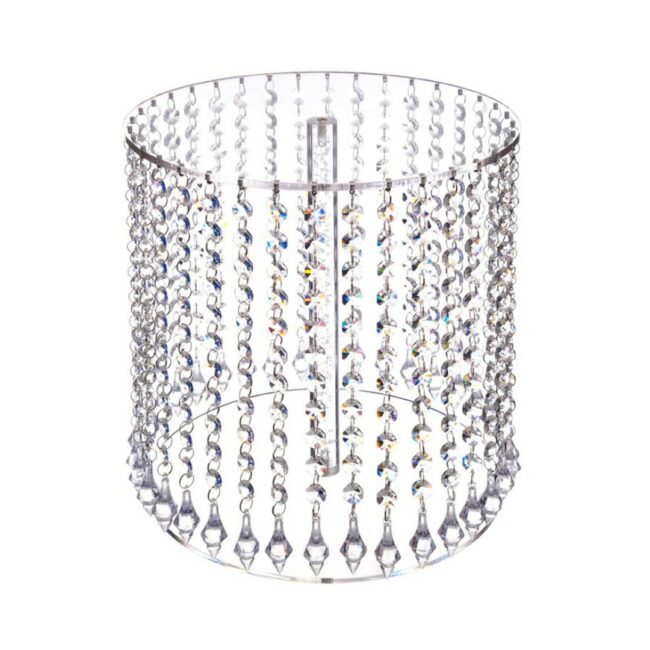 CAKE STAND CRYSTAL 30X30CM