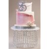 CAKE STAND CRYSTAL 30X30CM - Image 2