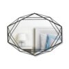 PRISMA WALL MIRROR BLACK 43.2X57.2X9.5CM