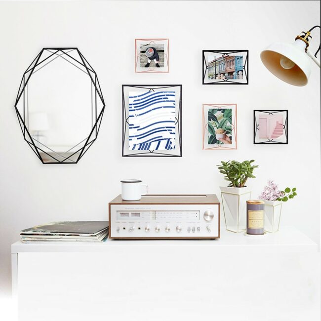 PRISMA WALL MIRROR BLACK 43.2X57.2X9.5CM - Image 5