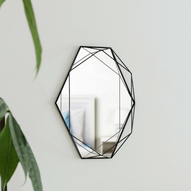 PRISMA WALL MIRROR BLACK 43.2X57.2X9.5CM - Image 3