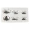 SILICONE CASTING MOULD STONE 14.5X26X3.5CM - 6SHAPES