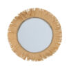 MIRROR RATTAN NATURAL 56CM