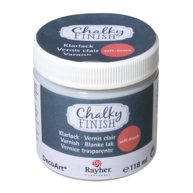 CHALKY FINISH CLEAR VARNISH SOFT TOUCH 118ML