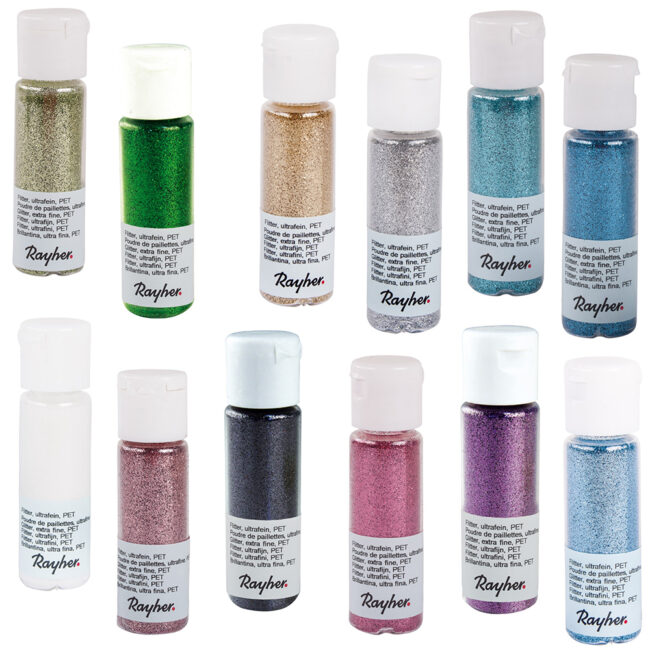 GLITTER EXTRA FINE PET BOTTLE 20ML