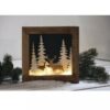 WOODEN KIT 3D MOTIF FRAME WINTERLAND, FSC 100% 20X20X6.6CM - Image 3