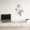 TRIGG NICKEL WALL DISPLAY SMALL WHITE 19X12CM 2PCS - Image 3