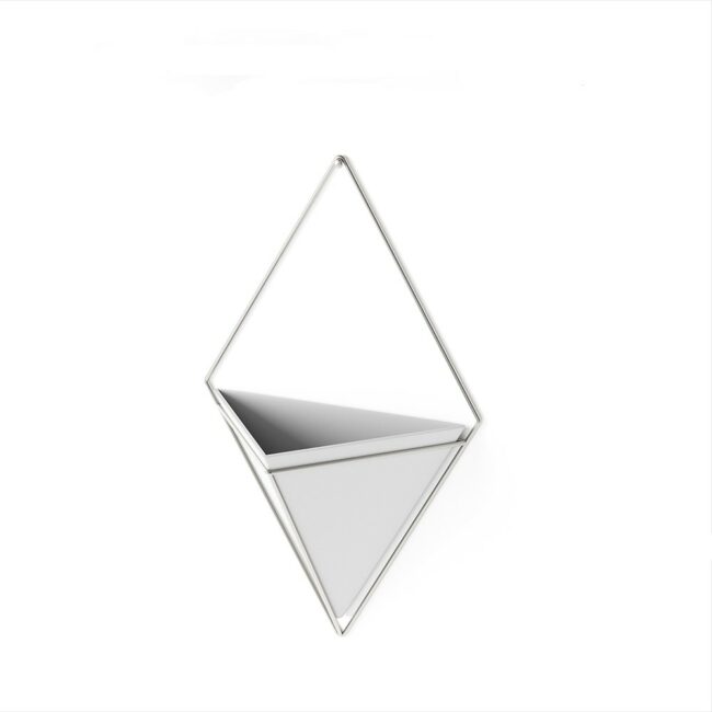 TRIGG NICKEL WALL DISPLAY LARGE WHITE 39X22CM - Image 5