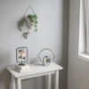 TRIGG NICKEL WALL DISPLAY SMALL WHITE 19X12CM 2PCS - Image 2