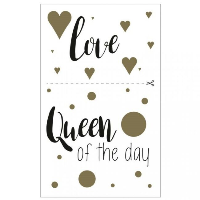 DECORATIVE PEEL-OFF MOTIVES "LOVE" 10X16CM - 2SHEETS