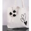IRON-ON TRANSFER FILM HEART BLACK  3.7-11 X 4-12CM - 6PCS/2SHEETS - Image 3