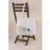 IRON-ON TRANSFER FILM HEART BLACK  3.7-11 X 4-12CM - 6PCS/2SHEETS - Image 4