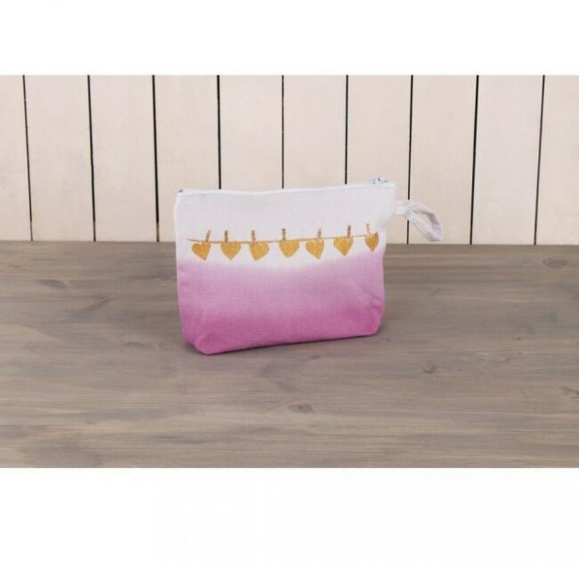 COSMETIC BAG WITH ZIPPER WHITE 22X17CM/330G - Image 4