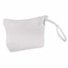 COSMETIC BAG WITH ZIPPER WHITE 22X17CM/330G