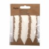 PAPER CORD WITH PENNANT WHITE (CARD 2,7 M) - Image 2