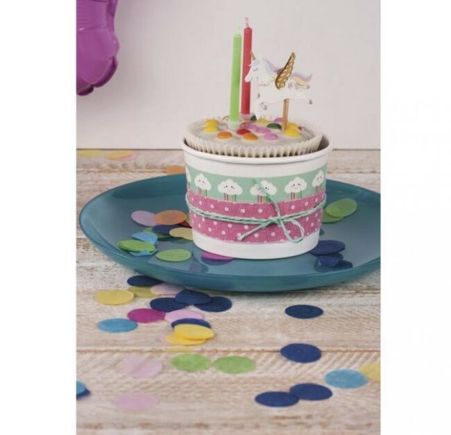 WASHI TAPE HAPPY CLOUDS 15MM - ROLL 10M - Image 2