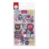 PAPER STICKER "SUMMER MIX" WITH EFFECTS 3 SHEETS 70PCS