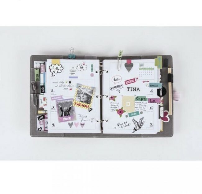 PAPER STICKER "SUMMER MIX" WITH EFFECTS 3 SHEETS 70PCS - Image 5