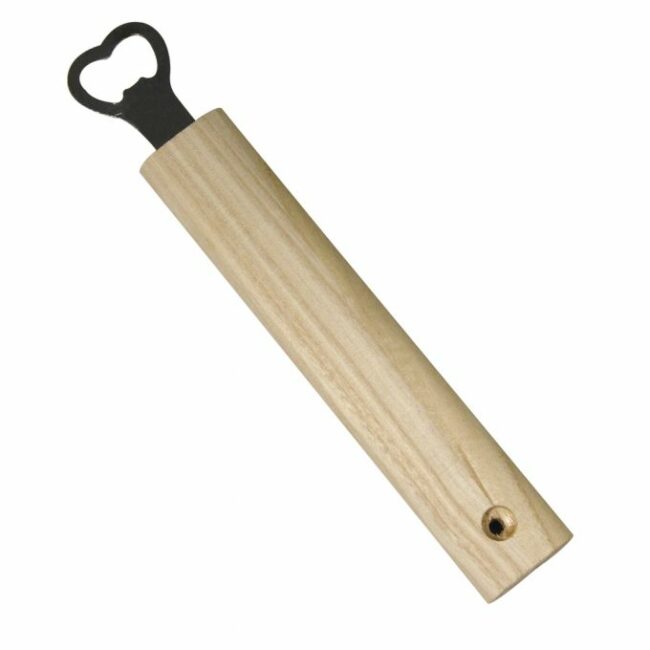 BOTTLE OPENER FSC MIX CREDIT WITH WOODEN HANDLE - 20X3CM