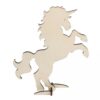 WOODEN UNICORN FSC 100% TO STAND 19X24CM (ONE-SIDED MOTIF)