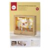 WOODEN KIT 3D-MOTIF FRAME LLAMA FSC 100% NATURAL 24X20X6.9CM - 10PCS/1SET