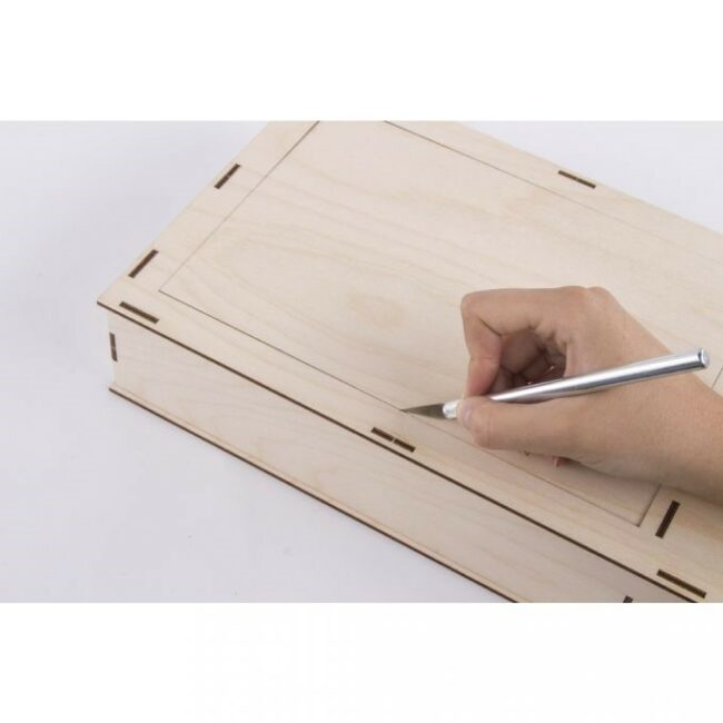 WOODEN KIT 3D-MOTIF FRAME FSC 100% NATURAL 20X30X6.6CM 8PCS/1SET - Image 6