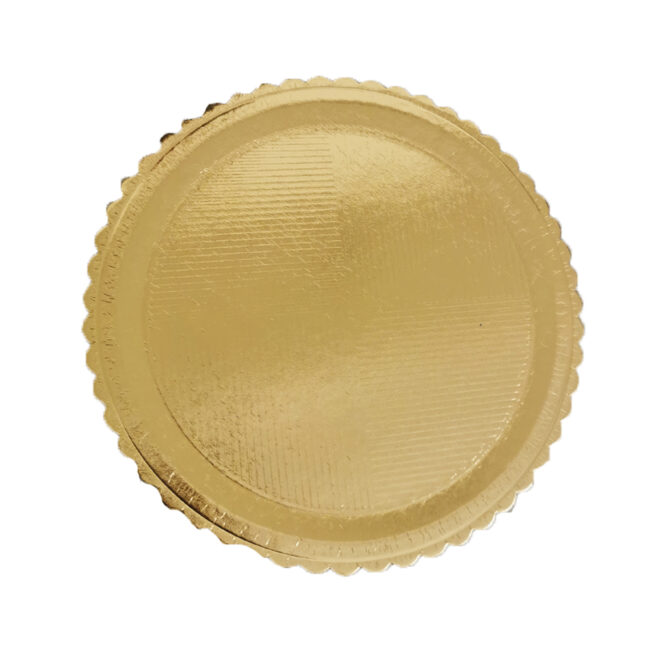 CAKE BOARD GOLD WAVY 10KG
