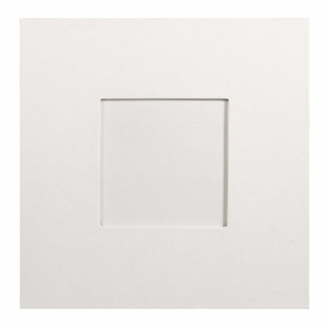 CARDBOARD PHOTO FRAME FSC REC. 100% WHITE -18X18X0.7CM