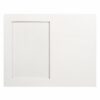 CARDBOARD PHOTO FRAME FSC REC. 100% WHITE -23X18X0,7CM