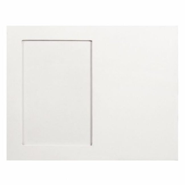 CARDBOARD PHOTO FRAME FSC REC. 100% WHITE -23X18X0,7CM