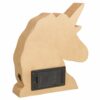 PAPER MÂCHÉ KRAFT LIGHT UNICORN FSC REC.100% - 17X20X4CM - Image 3
